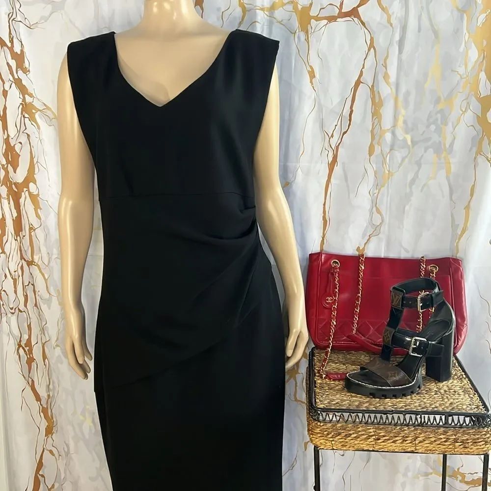* Diana Von Furstenberg black dress